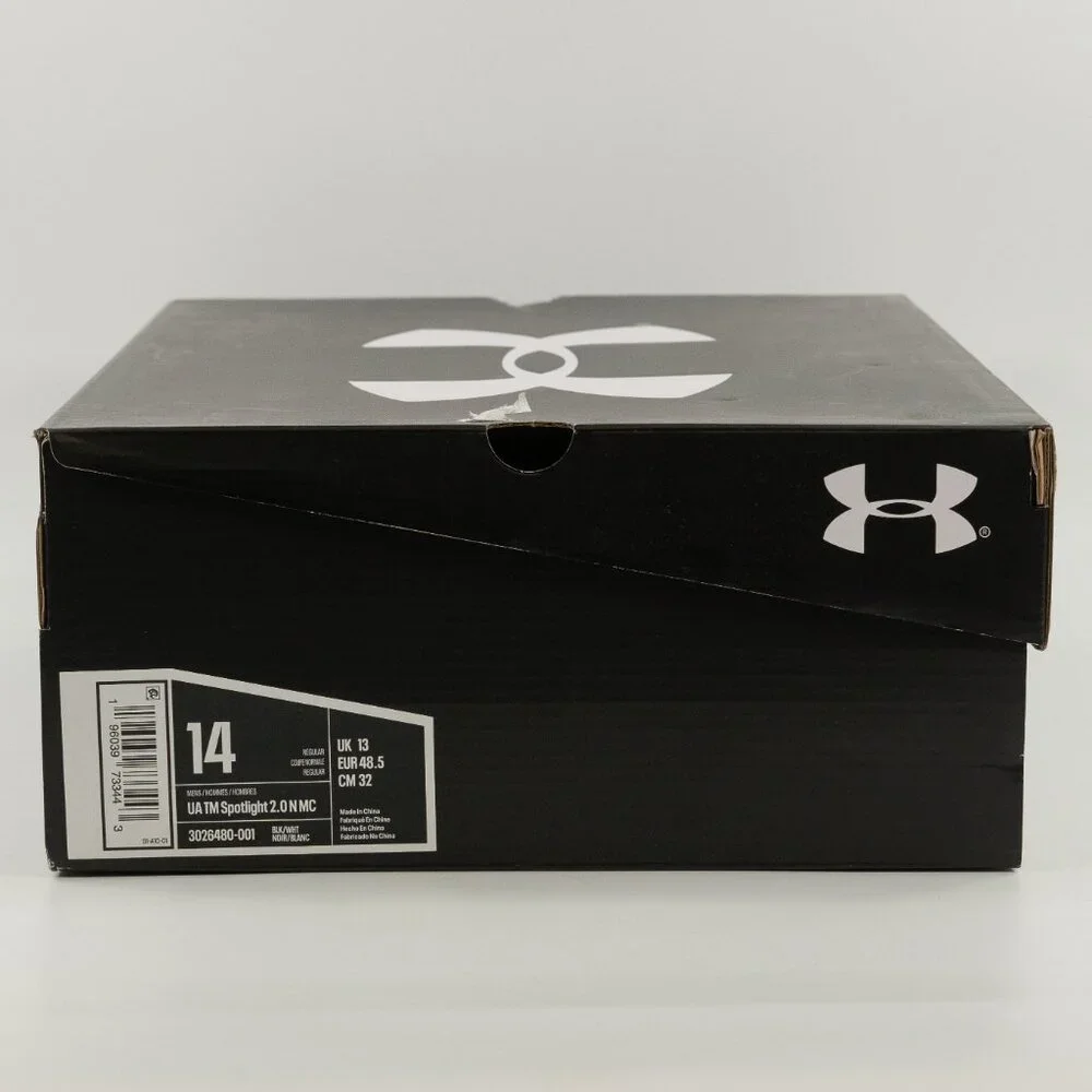 Under Armour Team Spotlight 2.0 N MC 3026480-001 Football Cleats size 10 - 14